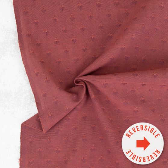 FABLEISM, Shadow Hill, Bramble in Berry Stained (REVERSIBLE) - by the half-meter