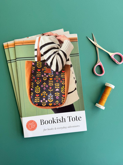 Craft Owl Handmade, BOOKISH TOTE Pattern - ELEGANTE VIRGULE CANADA