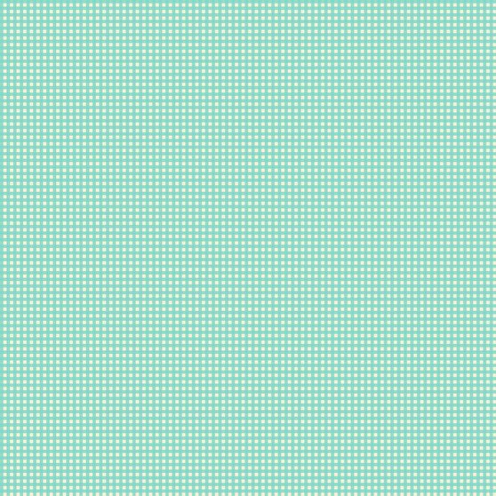 HEATHER ROSS Market, Gingham in Turquoise - by the half-meter