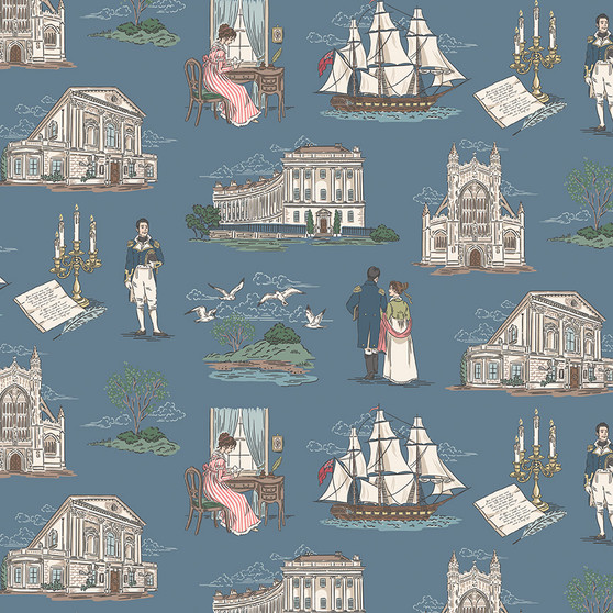 JANE AUSTEN, Persuasion, BATH in Ocean - by the half-meter