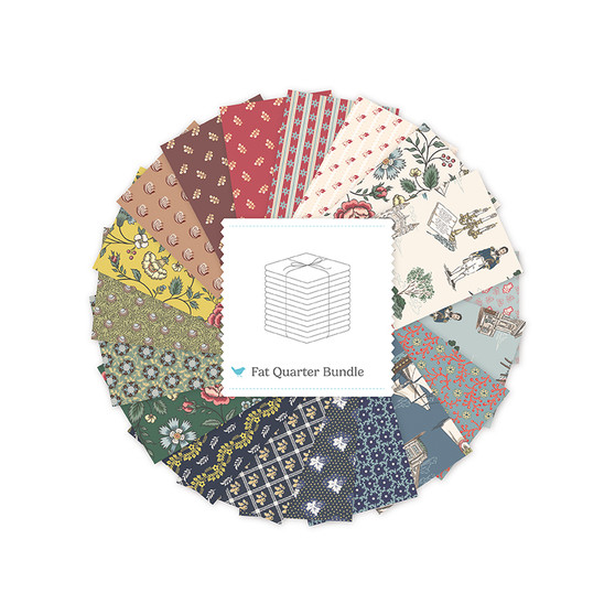 JANE AUSTEN, Persuasion, FQ Bundle of 19 Fabrics (ENTIRE COLLECTION)