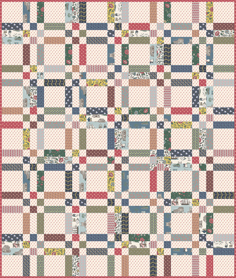 JANE AUSTEN, Persuasion, "Half Agony, Half Hope" Quilt Kit - ELEGANTE VIRGULE CANADA