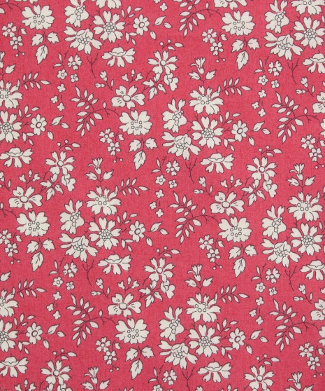 LIBERTY FABRICS - CAPEL B Pink 100% ORGANIC Cotton Tana Lawn, Per Half-Meter, CANADIAN SHOP. LIBERTY IN CANADA, Elegante Virgule