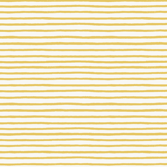 RIFLE PAPER CO, BON VOYAGE, Festive Stripe in Yellow - by the half-meter, Elegante Virgule Canada, Canadian Fabric Quilt Shop, Quilting Cotton