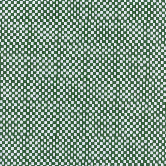 RIFLE PAPER CO WILDWOOD Checkers in Hunter Green - by the half-meter - Elegante Virgule Canada, Canadian Fabric Online Shop, Quilt Shop, Quilting Cotton