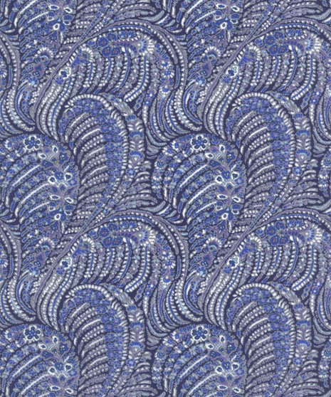 LIBERTY OF LONDON - OSCAR B Blue Grey 100% Cotton Tana Lawn, Per Half-Meter.  Elegante Virgule Canada, Quilting Shop, CANADIAN SHOP. LIBERTY IN CANADA