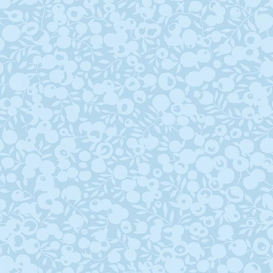 LIBERTY QUILTING, WILTSHIRE SHADOW in Arctic Blue - ELEGANTE VIRGULE CANADA, Canadian Fabric Quilt Shop, Quilting Cotton