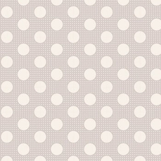 TILDA Medium Dots in Light Grey, 100% Cotton. TILDA BASICS, Elegante Virgule Canada