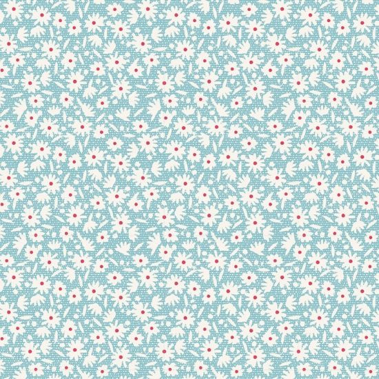 TILDA  BON VOYAGE, Paperflower in Teal, Elegante Virgule Canada