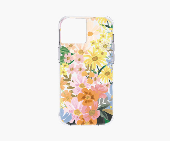 iPhone Case CLEAR MARGUERITE - RIFLE PAPER CO Accessories - ELEGANTE VIRGULE CANADA, Canadian Gift, Fabric and Quilt Shop. Phone Cover