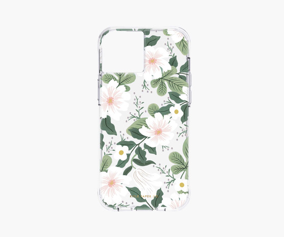 iPhone Case CLEAR WILLOW - RIFLE PAPER CO Accessories - ELEGANTE VIRGULE CANADA, Canadian Gift, Fabric and Quilt Shop. Phone Cover
