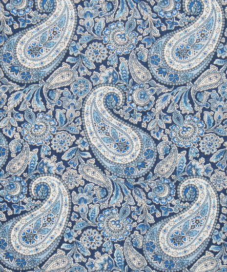 LIBERTY OF LONDON - LEE MANOR A Blue 100% Cotton Tana Lawn, Per Half-Meter, Elegante Virgule Canada, CANADIAN SHOP. LIBERTY IN CANADA