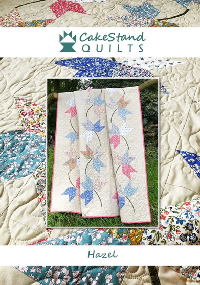 HAZEL Quilt Paper Pattern by Nicola Dodd from CAKE STAND QUILTS - ELEGANTE VIRGULE CANADA