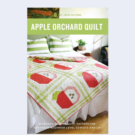 Pen and Paper Patterns, APPLE ORCHARD Quilt Paper Pattern - ELEGANTE VIRGULE CANADA