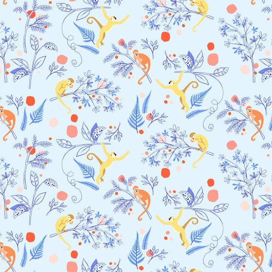 WINDHAM FABRICS TAMARA KATE Tabanca, Scotland in Light Blue - ELEGANTE VIRGULE CANADA