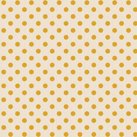 TILDA CREATING MEMORIES, Polkadot Yellow - Elegante Virgule Canada