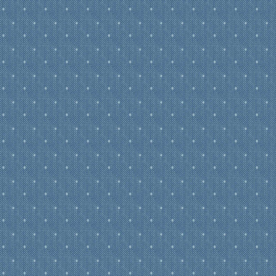 TILDA CREATING MEMORIES SUMMER, Tinydot Blue - Elegante Virgule Canada