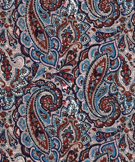 LIBERTY OF LONDON - TESSA Brown Maroon 100% Cotton Tana Lawn, Per Half-Meter, CANADIAN SHOP. LIBERTY IN CANADA, Elegante Virgule