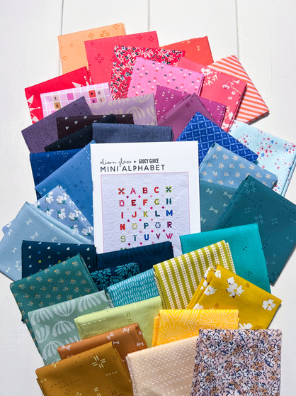 Art Gallery Fabrics, AGF Rainbow FE Bundle for MINI SERIES by Alison Glass + Giucy Giuce -  ELEGANTE VIRGULE CANADA
