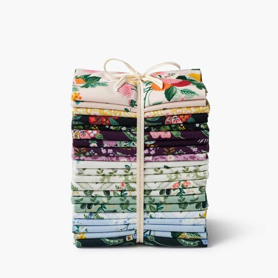 RIFLE PAPER CO, DAHLIA, FQ Bundle of 21 fabrics - ELEGANTE VIRGULE CANADA