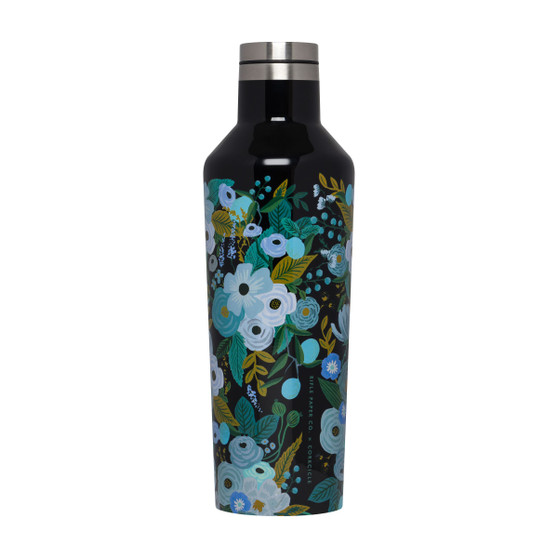 Garden Party - RIFLE PAPER CO X CORKCICLE, 16 oz. Canteen - ELEGANTE VIRGULE CANADA, Canadian Gift, Fabric and Quilt Shop. Bottle, Thermos