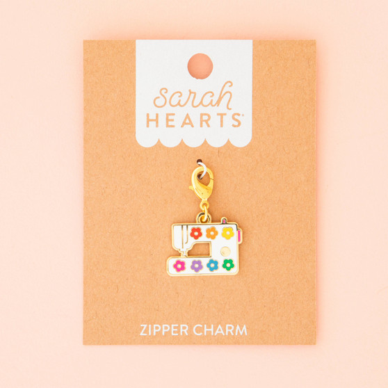 SARAH HEARTS, Sewing Machine, Removable Zipper Charm - ELEGANTE VIRGULE CANADA
