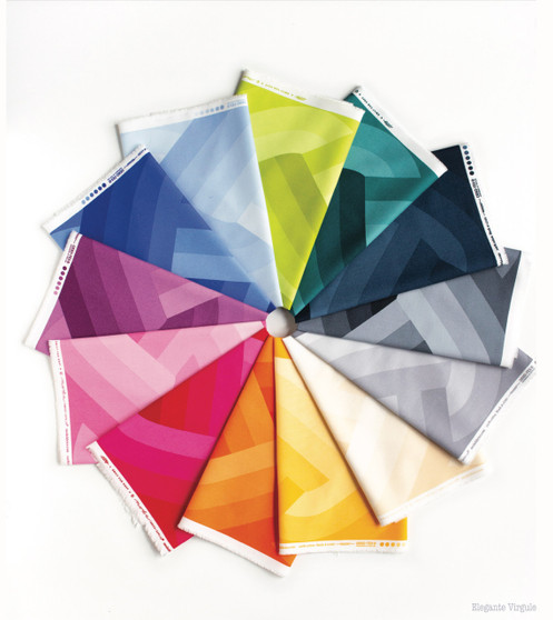 MODA, ECHO by Emily Van Hoff, FQ Bundle of 13 Fabrics (ENTIRE COLLECTION) - ELEGANTE VIRGULE CANADA, Moda Fabrics