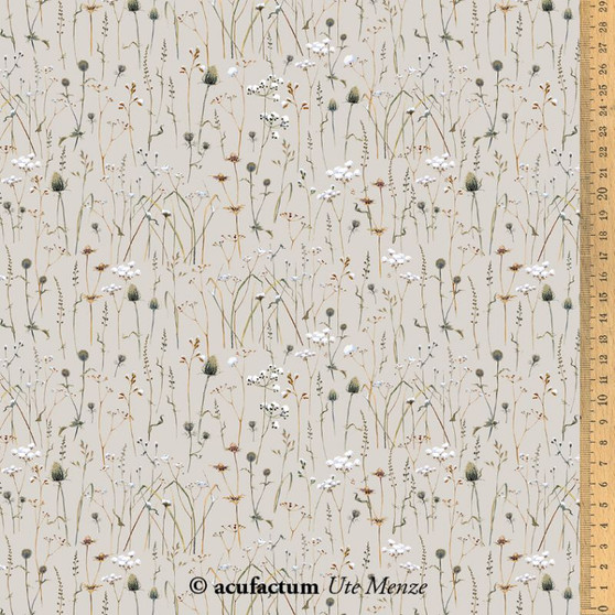 ACUFACTUM Autumn / Winter, Winter Grasses - ELEGANTE VIRGULE CANADA, Acufactum Fabrics