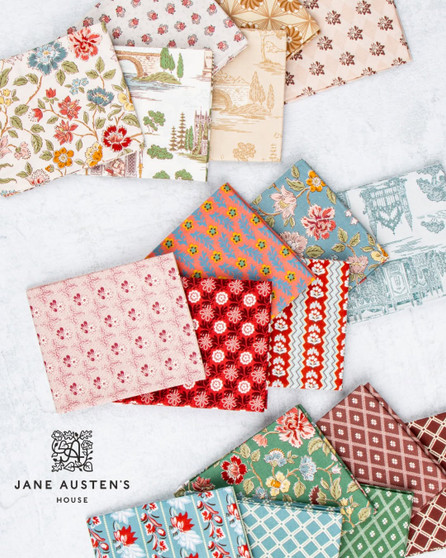Riley Blake Designs,JANE AUSTEN, Northanger Abbey, FE Bundles of 18 fabrics (ENTIRE COLLECTION) - ELEGANTE VIRGULE CANADA