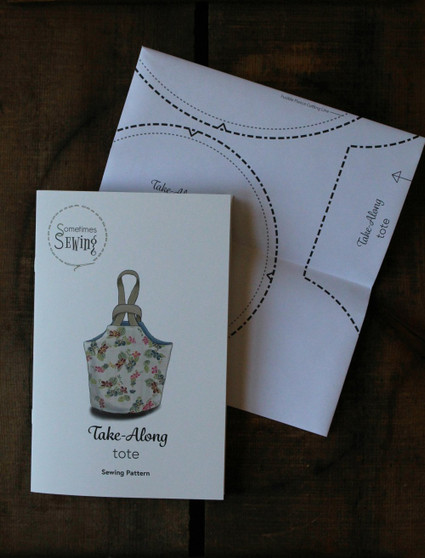 Take-Along Tote Bag Printed Pattern (2 Bag sizes included) - NNK Never Not Knitting, ELEGANTE VIRGULE CANADA