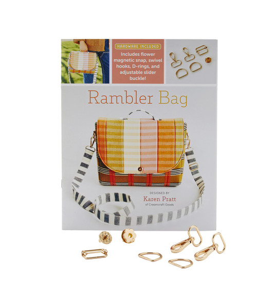 Rambler Bag Kit ZW4028 (Paper pattern + Hardware) - ELEGANTE VIRGULE CANADA