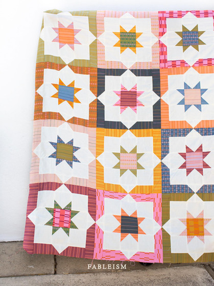 Penelope Handmade GERTRUDE QUILT Kit in Fableism Fabrics - ELEGANTE VIRGULE CANADA