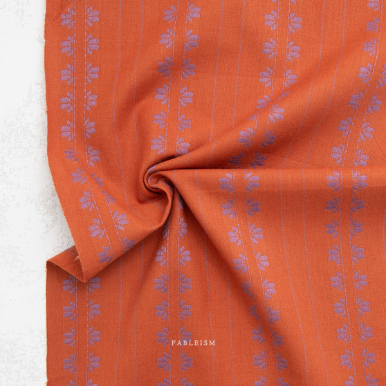 FABLEISM, Fine and Dandy, Deco Stripe in Spice - ELEGANTE VIRGULE CANADA