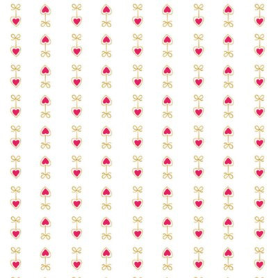 RILEY BLAKE DESIGNS, MINT FOR YOU, Heartstrings in White Sparkle - ELEGANTE VIRGULE CANADA, Canadian Fabric Quilt Shop, Quilting Cotton