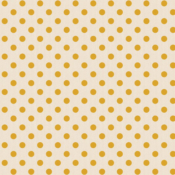 TILDA CREATING MEMORIES, Polkadot Yellow - Elegante Virgule Canada