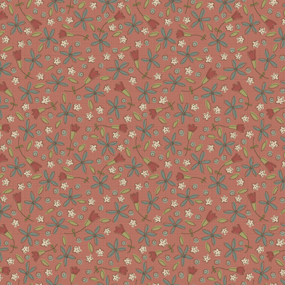 HATCHED AND PATCHED Anni Downs - Down Tinsel Lane, Poinsettias in Red - ELEGANTE VIRGULE CANADA