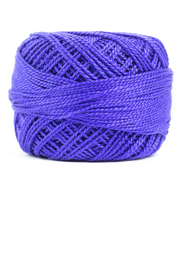 ALISON GLASS, Eleganza™ Perle Cotton 8wt, 2132 Colbalt - Wonderfil Specialty Thread, Elegante Virgule Canada