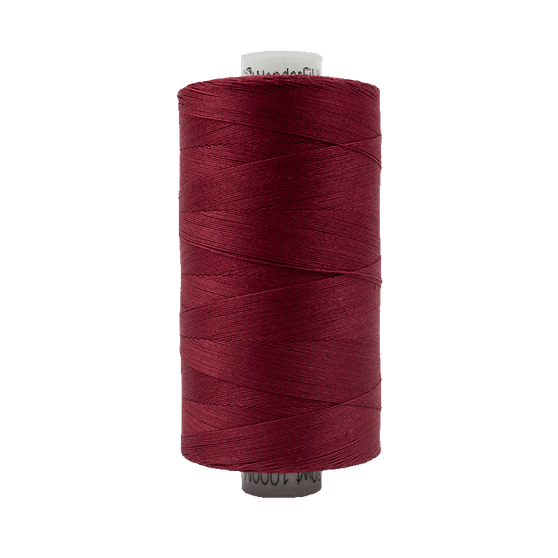 WONDERFIL Konfetti™ Cotton 50wt, KT301 Burgundy - Wonderfil Specialty Thread, Elegante Virgule Canada