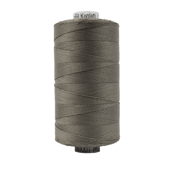 Fil de coton WONDERFIL Konfetti™ 50wt, KT804 Brun/Gris - Wonderfil Specialty Thread, Elegante Virgule Canada