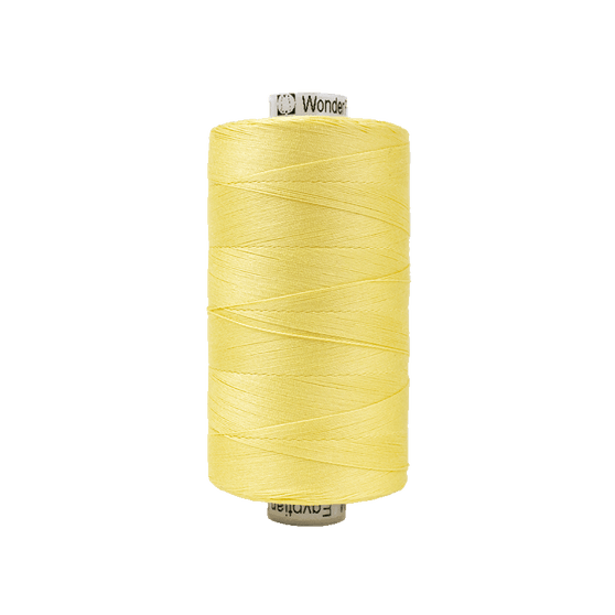 WONDERFIL Konfetti™ Cotton 50wt, KT408 Butter - Wonderfil Specialty Thread, Elegante Virgule Canada