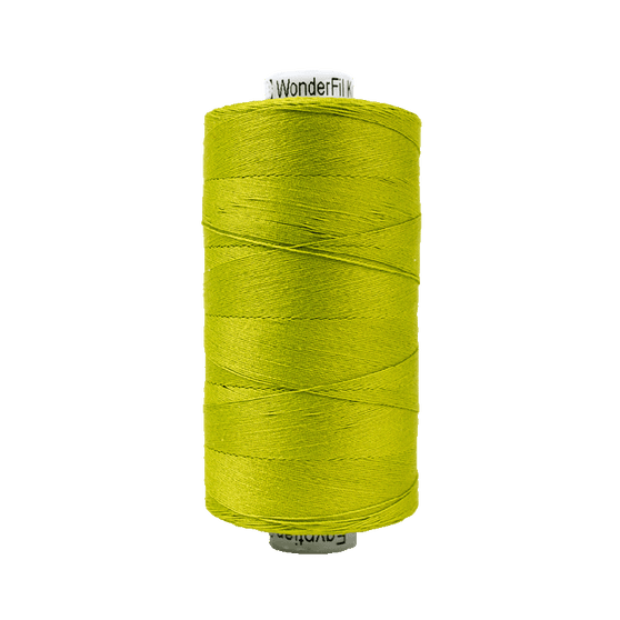 WONDERFIL Konfetti™ Cotton 50wt, KT713 Lemongrass - Wonderfil Specialty Thread, Elegante Virgule Canada
