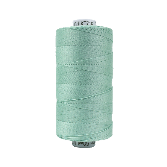 Coton WONDERFIL Konfetti™ 50wt, KT716 Vert d'eau - Fil spécialisé Wonderfil, Elegante Virgule Canada