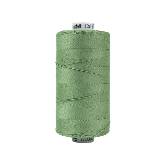 Fil de coton WONDERFIL Konfetti™ 50wt, KT717 Vert armée - Wonderfil Specialty Thread, Elegante Virgule Canada