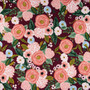 RIFLE PAPER CO, Garden Party JULIET ROSE in Burgundy 100% Canvas Cotton - by the half-meter ELEGANTE VIRGULE CANADA, CANADIAN FABRIC QUILT SHOP, Quilting Cotton