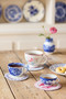 TILDA SOMETHING BLUE Mélangeurs, bordures, étiquettes et ornements, lot de 12 tissus FQ