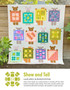 Elizabeth Hartman SHOW AND TELL Quilt Boxed Kit, Large size 75" x 85" (191 x 216 cm) - ELEGANTE VIRGULE CANADA