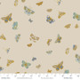 RIFLE PAPER CO, ENGLISH ROSE, Butterfly House in Linen metallic - ELEGANTE VIRGULE CANADA