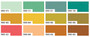 MODA, BELLA SOLIDS in Zest 9900-484, by the half-meter