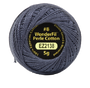 WONDERFIL Vicky McCarty, Eleganza™ Coton Perlé 8wt, 2138 Gris Indépendance
