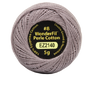 WONDERFIL Vicky McCarty, Eleganza™ Perle Cotton 8wt, 2140 Thunder Gray